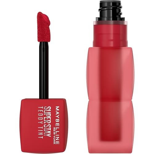 Maybelline Super Stay Teddy Tint Long Lasting Matte Lip Tint - 130 Tomato Girl - 0.17 Fl Oz