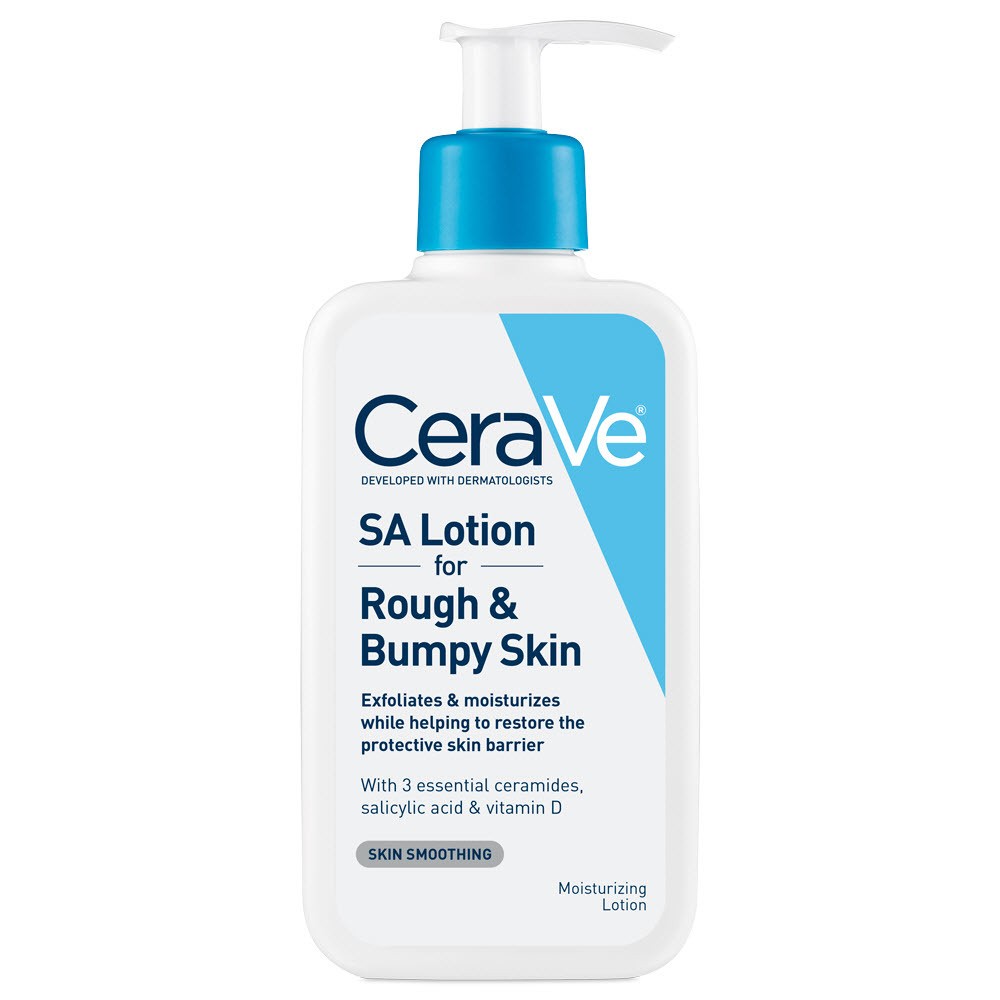 CeraVe SA Body Lotion for Rough and Bumpy Skin - Fragrance Free - 8 Fl Oz: Contains Hyaluronic Acid, Contains Ceramides, Noncomedogenic, Aluminum-Free