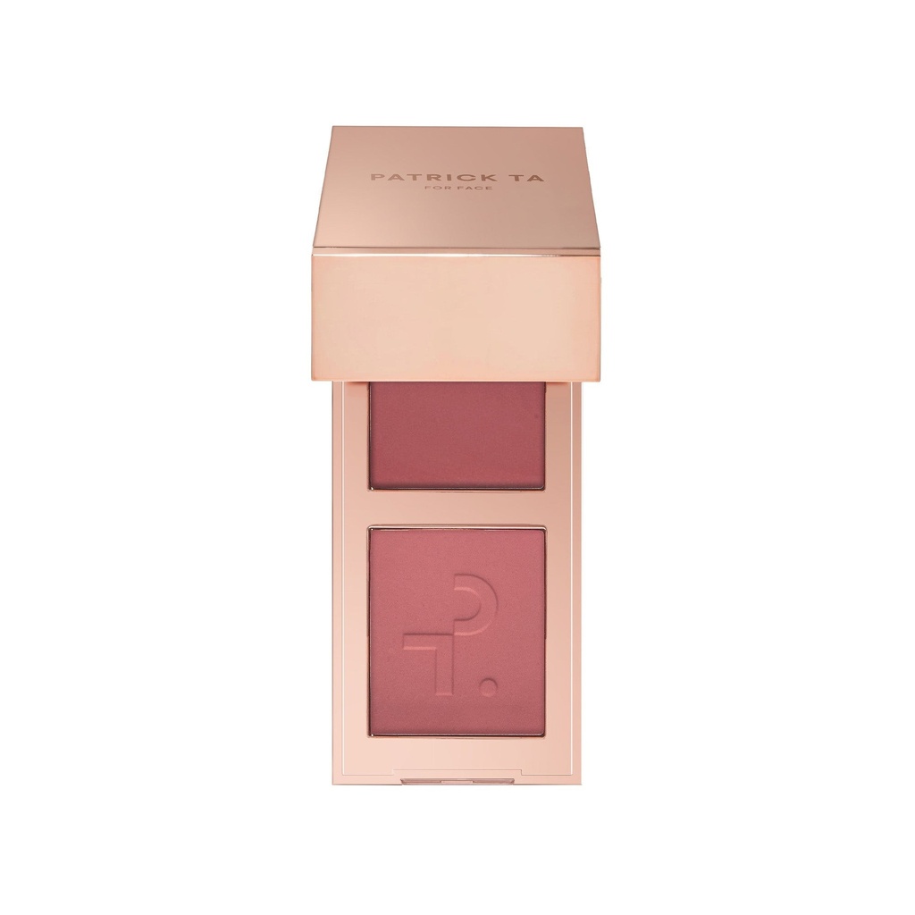 PATRICK TA Mini Major Headlines Double-Take Crème & Powder Blush Duo - She Goes to the Gym