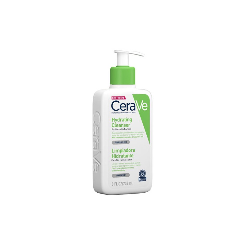 CeraVe Hydrating Cleanser for Normal to Dry Skin (with Pump) 236ml/8oz