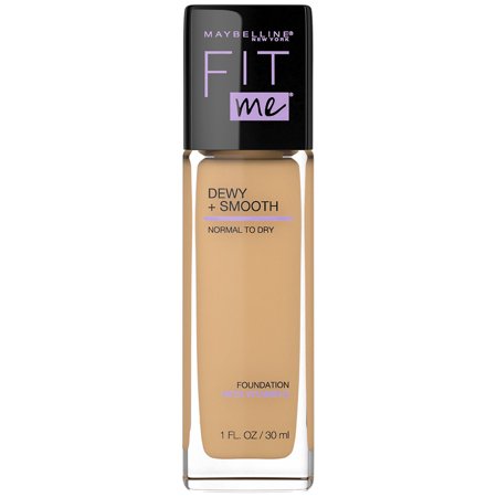 Maybelline Fit Me Dewy and Smooth Liquid Foundation  SPF 18  220 Natural Beige  1 Fl Oz