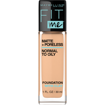 Maybelline Fit Me Matte + Poreless Oil Free Liquid Foundation - 1 Fl Oz - 125 Nude Beige: Shine Control, Medium Coverage, Oil-Free