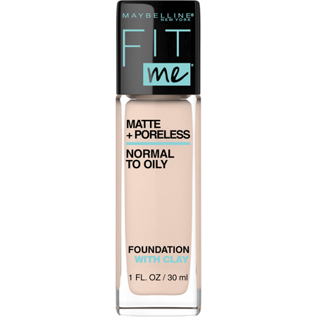 Maybelline Fit Me Matte + Poreless Liquid Foundation Makeup  112 Natural Ivory  1 Fl Oz