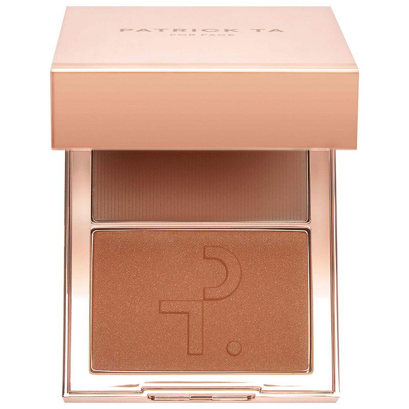 Major Sculpt Contour Duo & Dual-Ended Brush Set - She's Bronzed (Warm Medium)