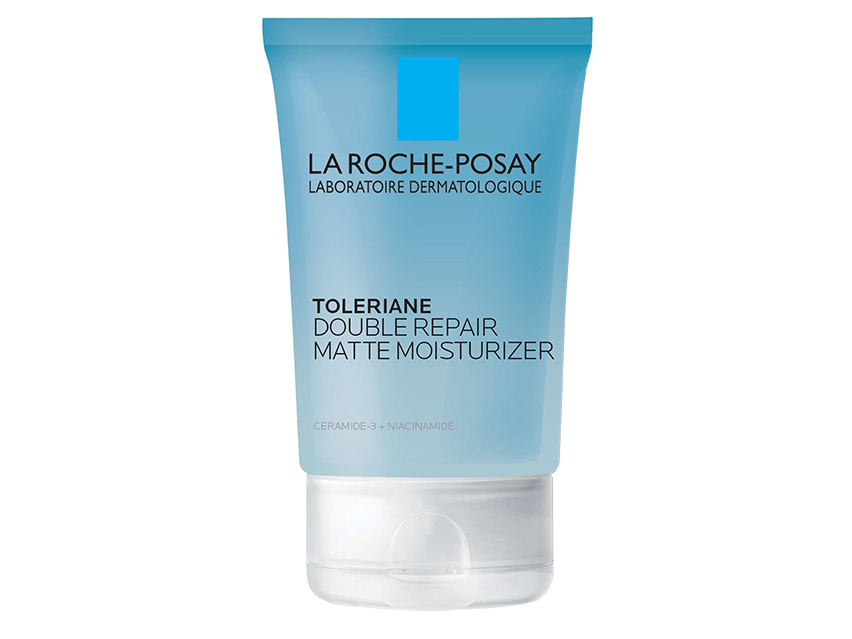 La Roche Posay, Toleriane Double Repair Matte Face Moisturizer, Daily Gel Face Moisturizer with Ceramide and Niacinamide for Oily Skin - 3.38 Fl Oz