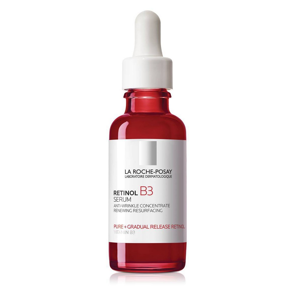 La Roche Posay Retinol Face Serum with Vitamin B3 - 1.0 Fl Oz: Hypoallergenic, for Sensitive and Mature Skin