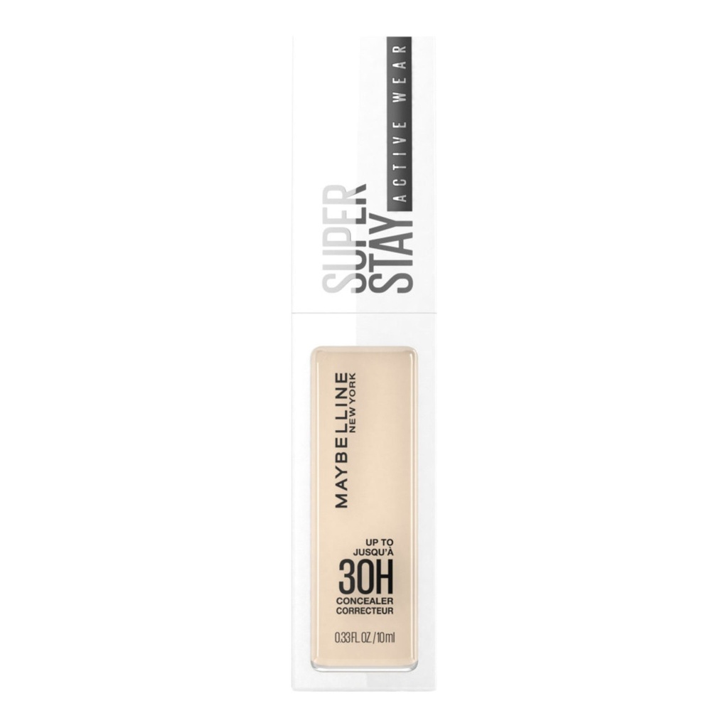 Maybelline Super Stay Longwear Liquid Concealer, up to 30HR Wear, 05, 0.33 Fl OZ