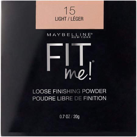 Maybelline Fit Me Loose Finishing Powder  15 Light  0.7 Oz