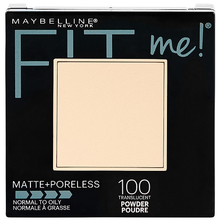 Maybelline Fit Me Matte + Poreless Pressed Powder - 100 Translucent - 0.29oz