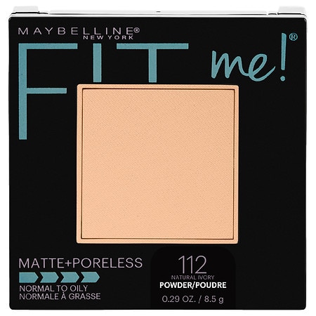 Maybelline New York Fit Me Matte + Poreless Pressed Face Powder, Natural Ivory - 0.29 Oz | CVS