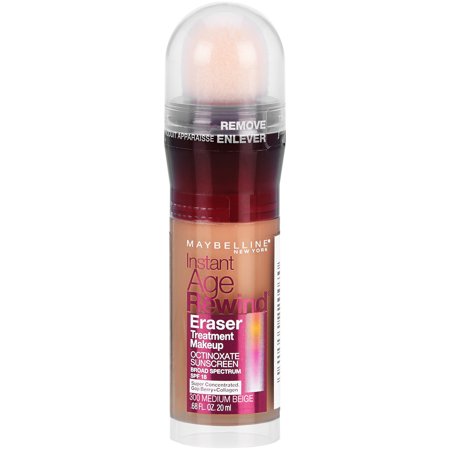 Maybelline Instant Age Rewind Eraser Treatment Makeup  SPF 18  Medium Beige  0.68 Fl Oz