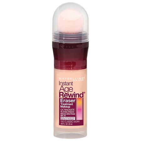 Maybelline Instant Age Rewind Treatment Foundation Makeup - SPF 18 - 150 Classic Ivory - 0.68 Fl Oz
