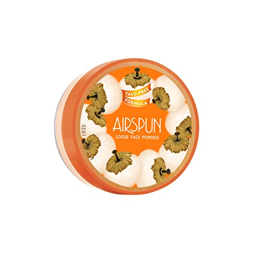 Airspun Loose Face Powder - Translucent - 1.2oz: Talcum-Free, Vegan, Shine Control, Oil Control