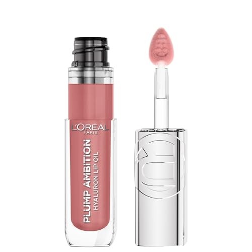 L'Oreal Paris Plump Ambition Hyaluron Lip Oil Plumping Lip Gloss - Worth It-TONO 601