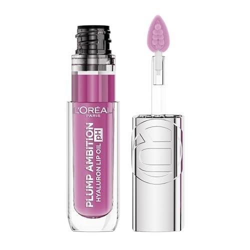 L'Oreal Paris Plump Ambition Hyaluron PH Lip Oil Plumping Lip Gloss - Lilac -  TONO 050 PH 