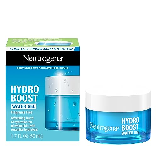 Neutrogena Hydro Boost Water Gel Cream Face Moisturizer with Hyaluronic Acid for Normal to Dry Skin: 1.7 Fl Oz
