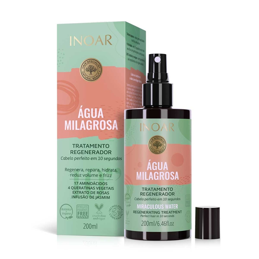 gua Milagrosa Inoar Tratamento Regenerador Spray 200ml