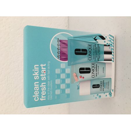 Clinique Clean Skin Fresh Start Acne Solutions Blemish Clearing Kit Set