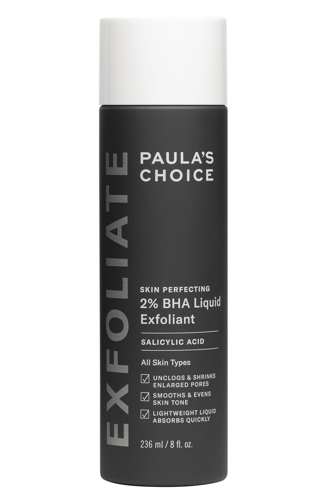 Paula's Choice Skin Perfecting 2% BHA Exfoliating Toner for Clear Skin 8 Oz / 236 ML
