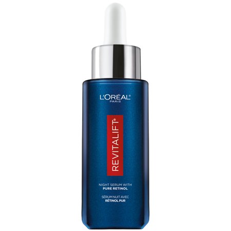 L Oreal Paris Revitalift Derm Intensives Night Serum  0.3% Pure Retinol  1 Fl Oz