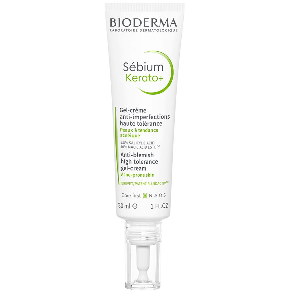 Bioderma Sébium Kerato+ Anti-blemish Treatment Gel Cream for Acne-prone Skin 30mL