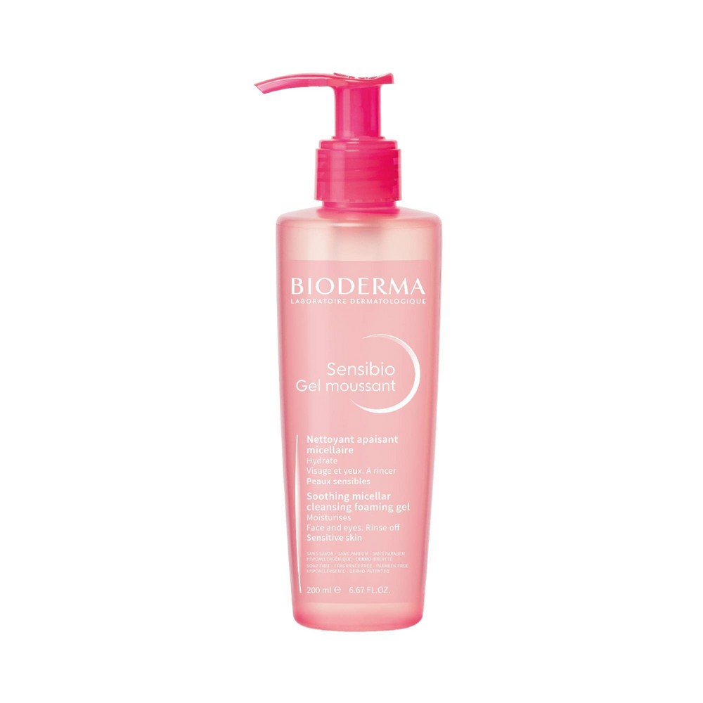 Bioderma Sensibio Gel Moussant Soothing Foaming Gel Cleanser 200mL