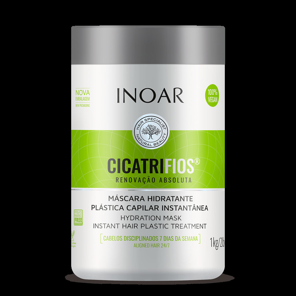 Máscara Capilar Hidratante Inoar Cicatrifios 1kg