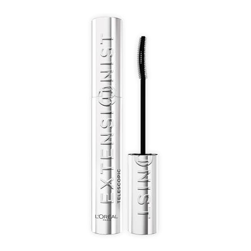 L'Oreal Paris Extensionist Curling & Lengthening Mascara - Blackest Black Washable - 0.41 Fl Oz: Thickening, Eyelashes