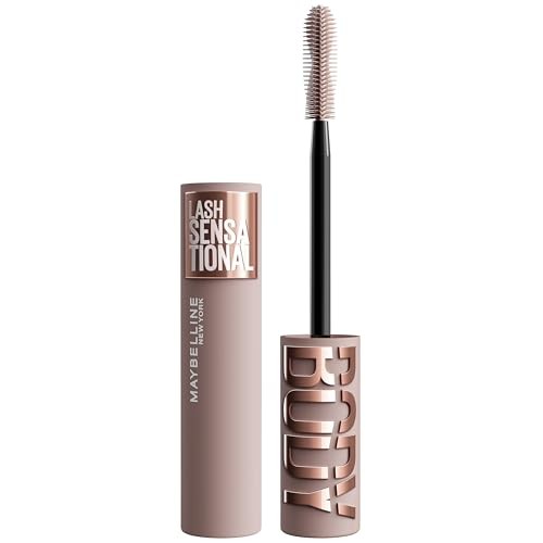 Maybelline Lash Sensational Body Volume Mascara - 903 Brownish Black - 0.24 Fl Oz: Lengthening, Volumizing, Matte Finish, Eyelashes