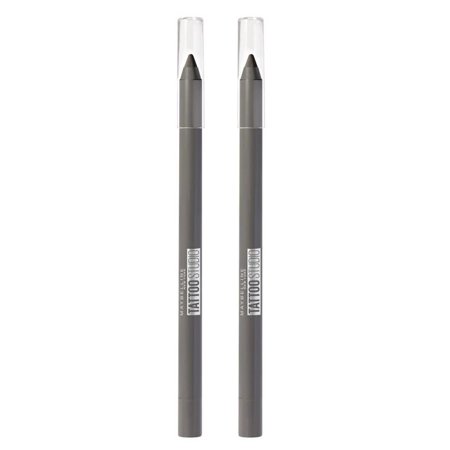 Maybelline Tattoo Studio Sharpenable Gel Pencil Waterproof Eyeliner- 901 Intense Charcoal - 0.04oz