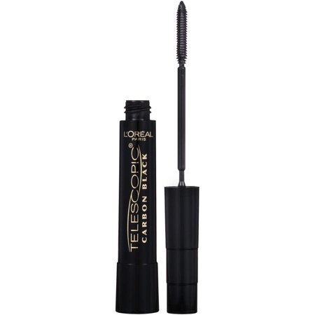 L Oreal Paris Telescopic Washable Mascara  Carbon Black  0.27 Fl Oz