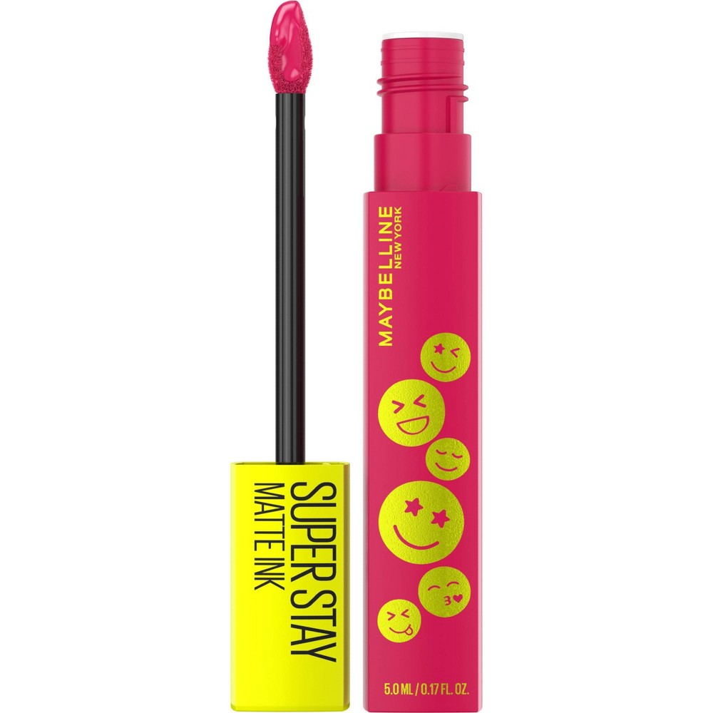 Maybelline New York Matte Ink 460 Moodmakers Collection Liquid Lipcolor, Optimist, 0.17 OZ