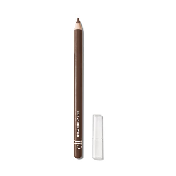 E.l.f. Cream Glide Lip Liner - Dark Cocoa - 0.03oz: Semi-Matte Finish, Paraben-Free, Vegan