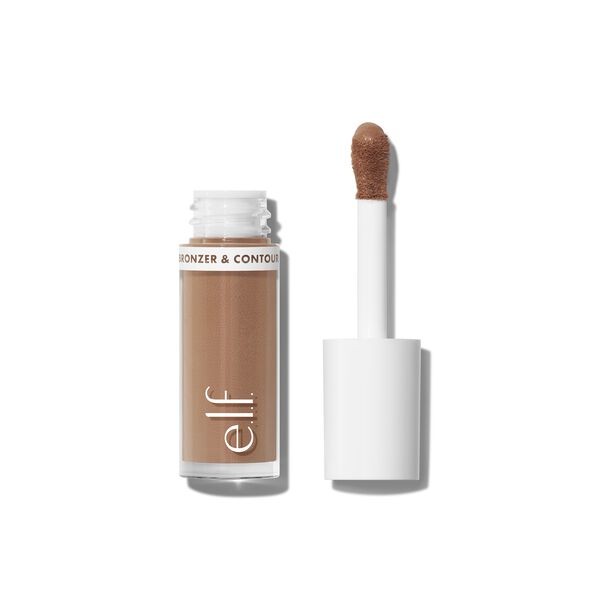 E.l.f. Camo Liquid Bronzer & Contour - 2 Fair/Light - 0.13 Fl Oz: Paraben-Free, Vegan, Buildable Coverage