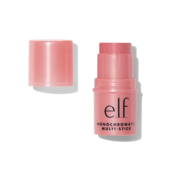 E.l.f. Monochromatic Multi Stick - Dazzling Peony - 0.155oz: Shine Enhancing, Eyes, Face, Lips, Paraben-Free