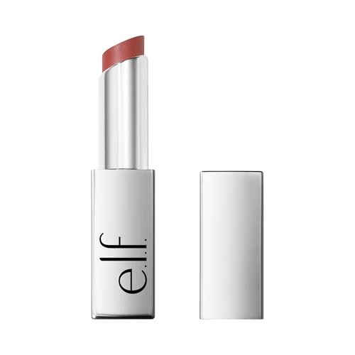 E.l.f. Glow Reviver Slipstick - Mauve Mentality - 0.11oz: Shine Enhancing, Finish, Medium Tones, Paraben-Free