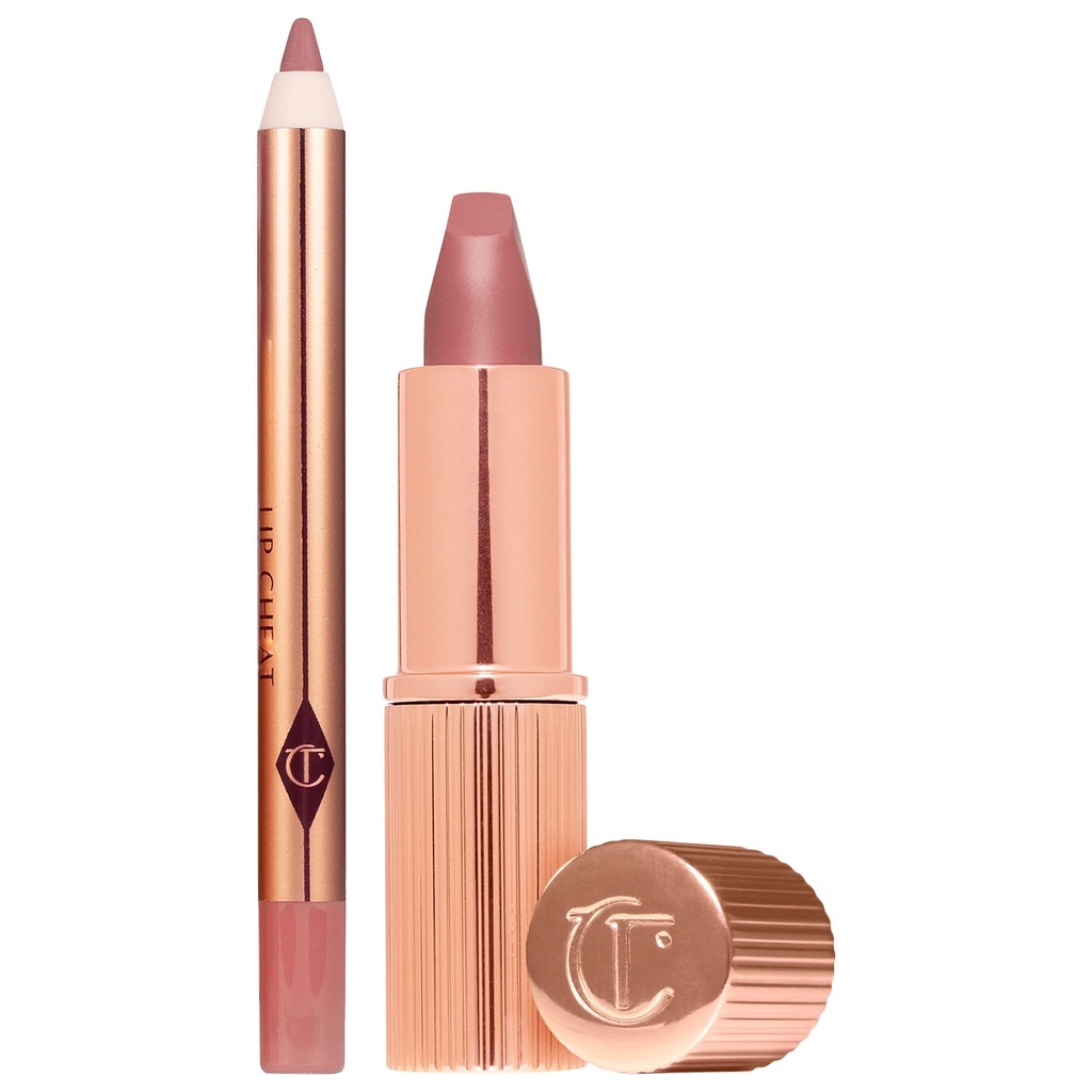Charlotte Tilbury Mini Pillow Talk Lip Kit - Pillow Talk Original