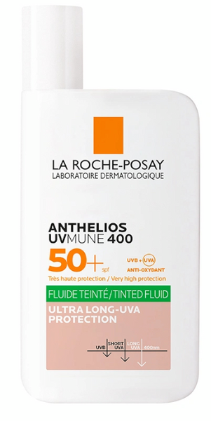 La Roche-Posay Anthelios Uv-Mune 400 Oil Control Fluid Tinted SPF50+ 50 Ml