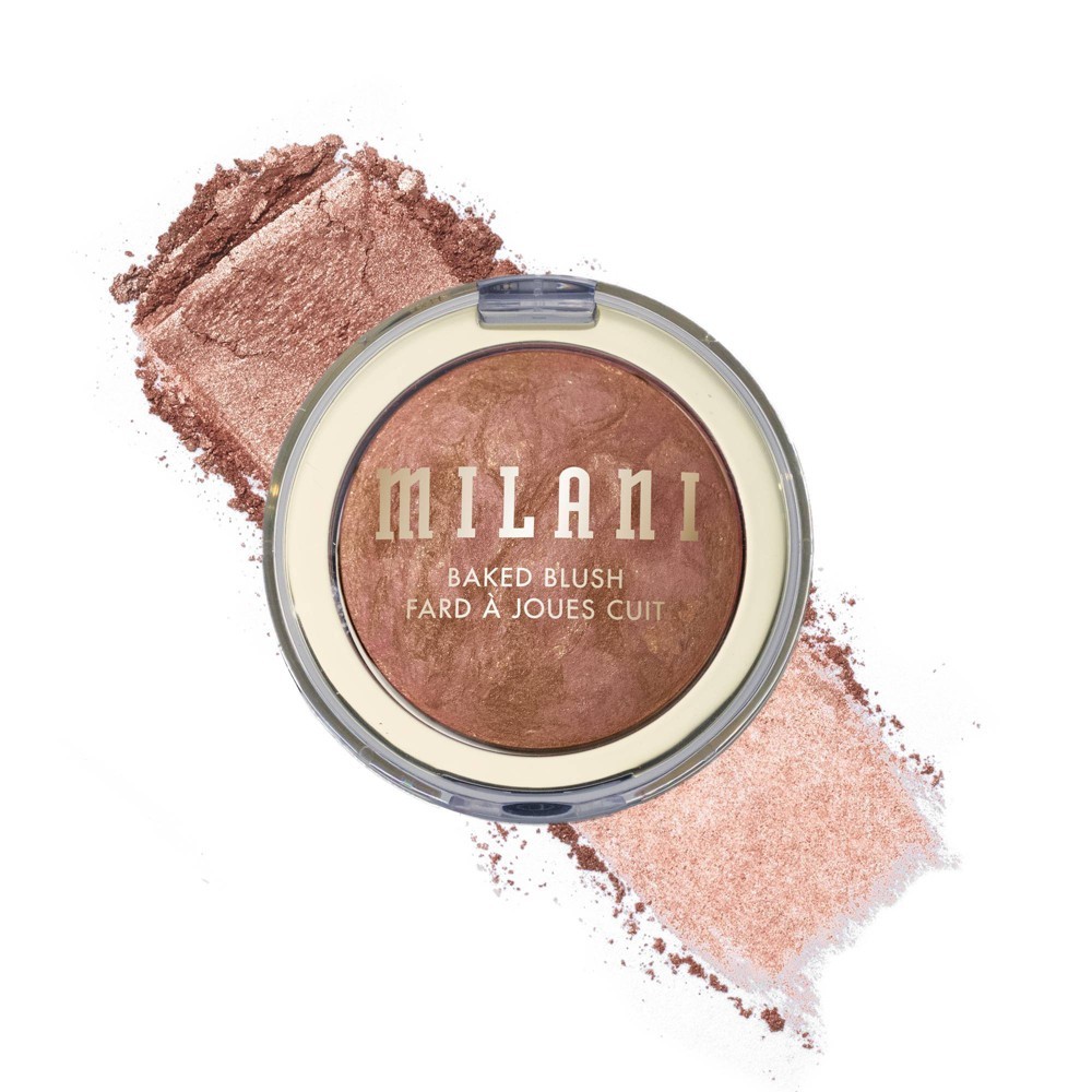Milani Baked Blush - Rose D'oro: Vegan, Brightening, Cheekbones, Buildable Coverage