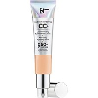IT Cosmetics CC + Cream SPF50 - Neutral Medium - 1.08 Fl Oz: with Hyaluronic Acid, Anti-Aging, Color Correction