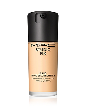 MAC Studio Fix Fluid SPF 15 24HR Matte Foundation + Oil Control 1 Oz - NC13