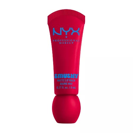 NYX Professional Makeup Smushy Soft Matte Tinted Lip Balm - Sassy Stuff - 0.27 Fl Oz: Brightening, Tube Container