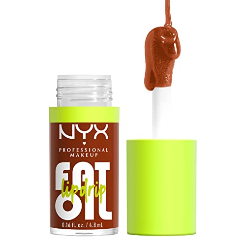 NYX Professional Makeup Fat Oil Lip Drip Lip Gloss - Scrollin - 0.16 Fl Oz