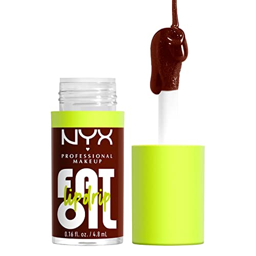 NYX Professional Makeup Fat Oil Lip Drip Lip Gloss - Status Update - 0.16 Fl Oz