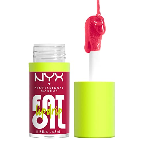 NYX Professional Makeup Fat Oil Lip Drip Lip Gloss - Newsfeed - 0.16 Fl Oz