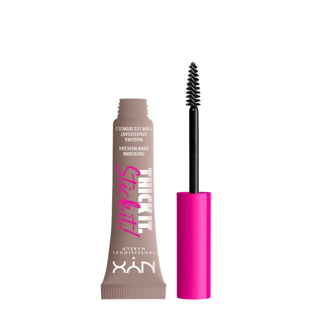 NYX Professional Makeup Thick It Stick It Brow Gel Mascara - Cool Blonde - 0.23 Fl Oz
