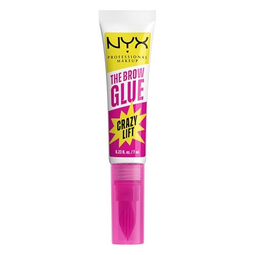 NYX Professional Makeup the Brow Glue Crazy Lift Eyebrow Gel - 0.23 Fl Oz