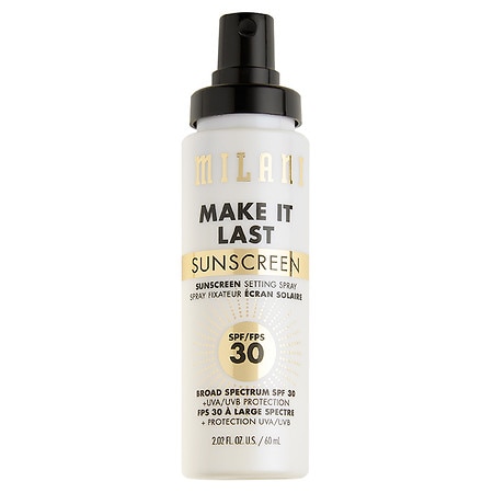 Milani Make It Last Sunscreen Setting Spray with SPF 30 - 2.02 Fl Oz: Vegan, for Dry/Oily/Sensitive Skin