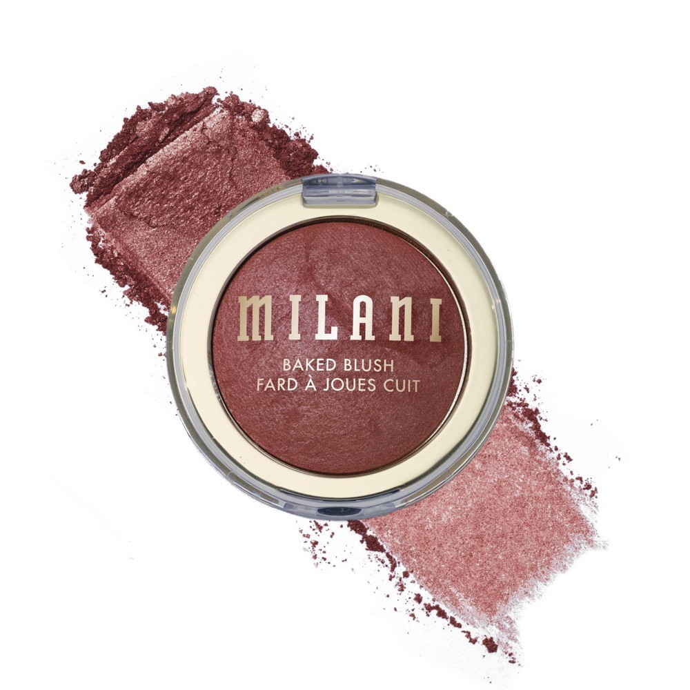 Milani Baked Blush - Granita Glow: Vegan, Brightening, Buildable Coverage, Pressed Powder