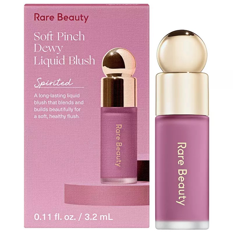 Rare Beauty by Selena Gomez Mini Soft Pinch Liquid Blush Spirited 0.11 Oz/3.2 ML